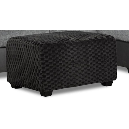 BLANTON GREY OTTOMAN |