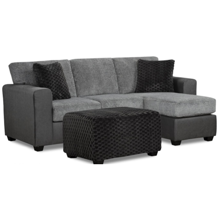 BLANTON GREY SOFA CHAISE |