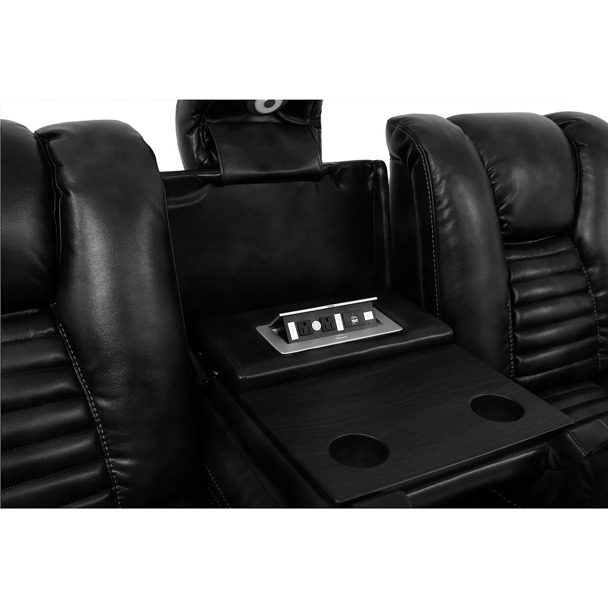 Cheers Transformer BLACK TRANSFORMER POWER SOFA & | LOVESEAT