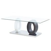 SALVADOR WHITE AND GREY COFFEE | TABLE
