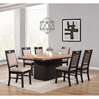 DEBBY 7 PC DINING SET |