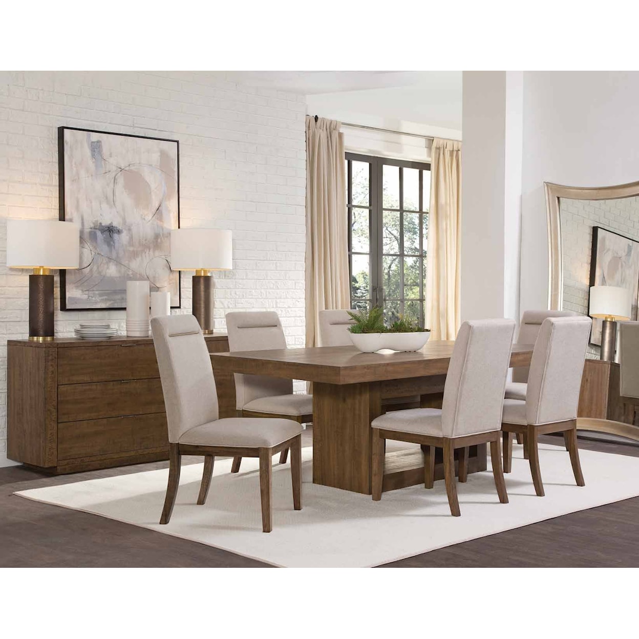 Steve Silver Gardner GARDNER 7PC DINING SET |