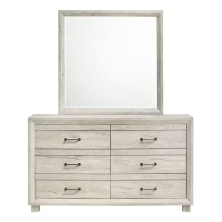 AUSTIN WHITE QUEEN 4 PIECE BEDROOM | SET