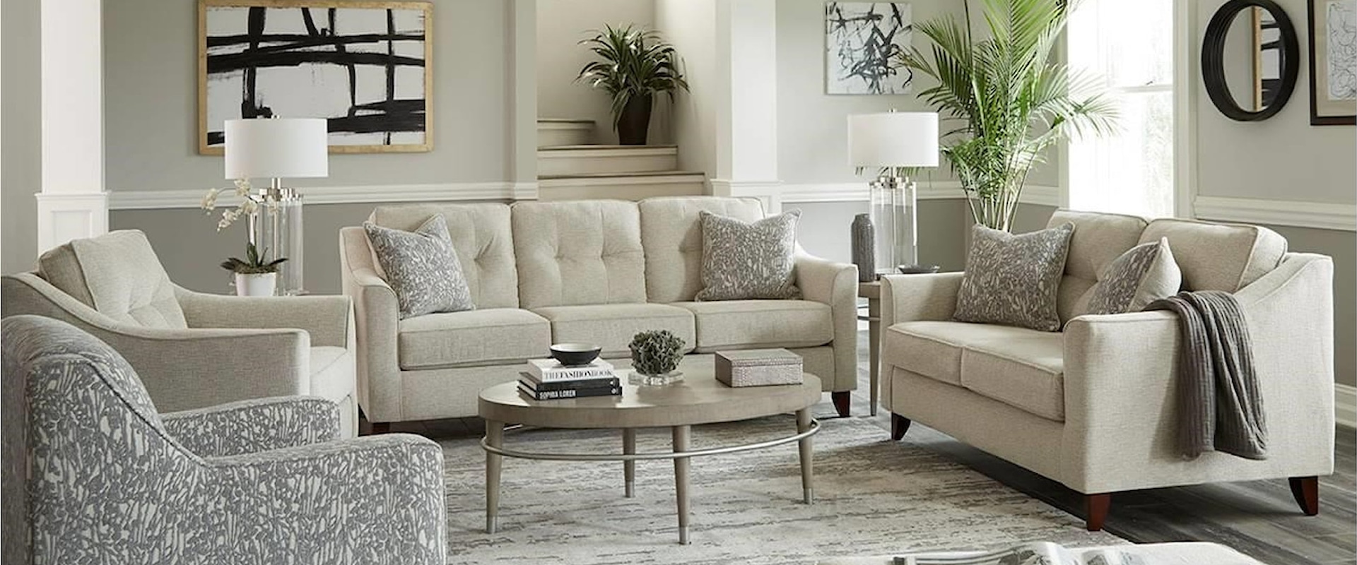 OLIVIA SOFA & LOVESEAT |