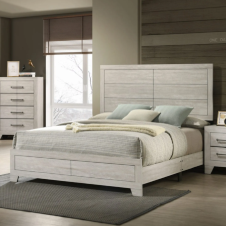 BANDIT WHITE FULL BED |