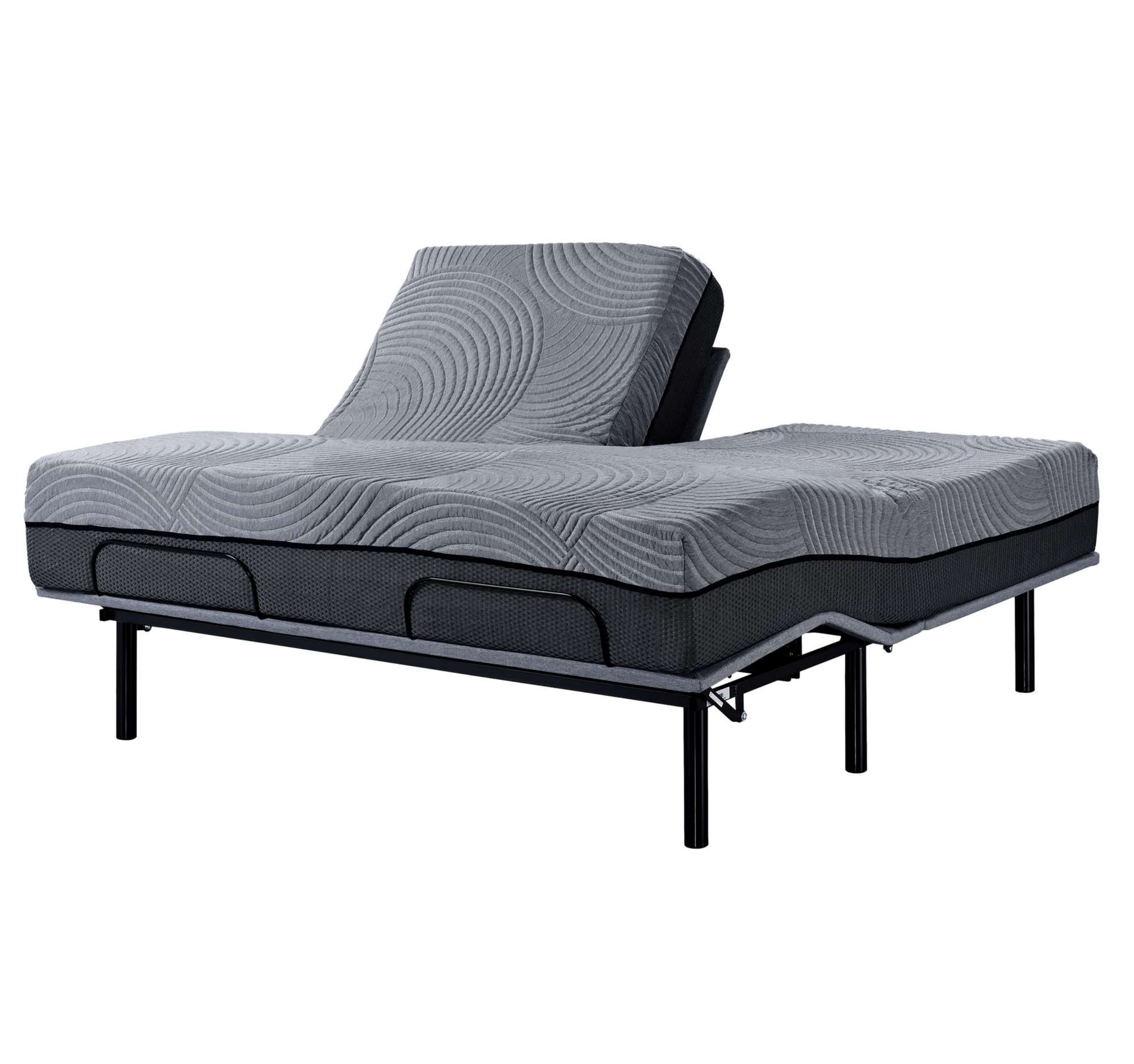 Silver 34502 SILVER FLEX HEAD QUEEN ADJUSTABLE BED BASE 7 Day