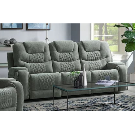 PARAMOUNT GREY MOTION SOFA |