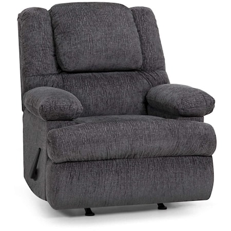 GRAPHITE STORAGE ARM RECLINER |