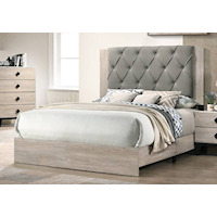 ONTARIO WHITE QUEEN BED |