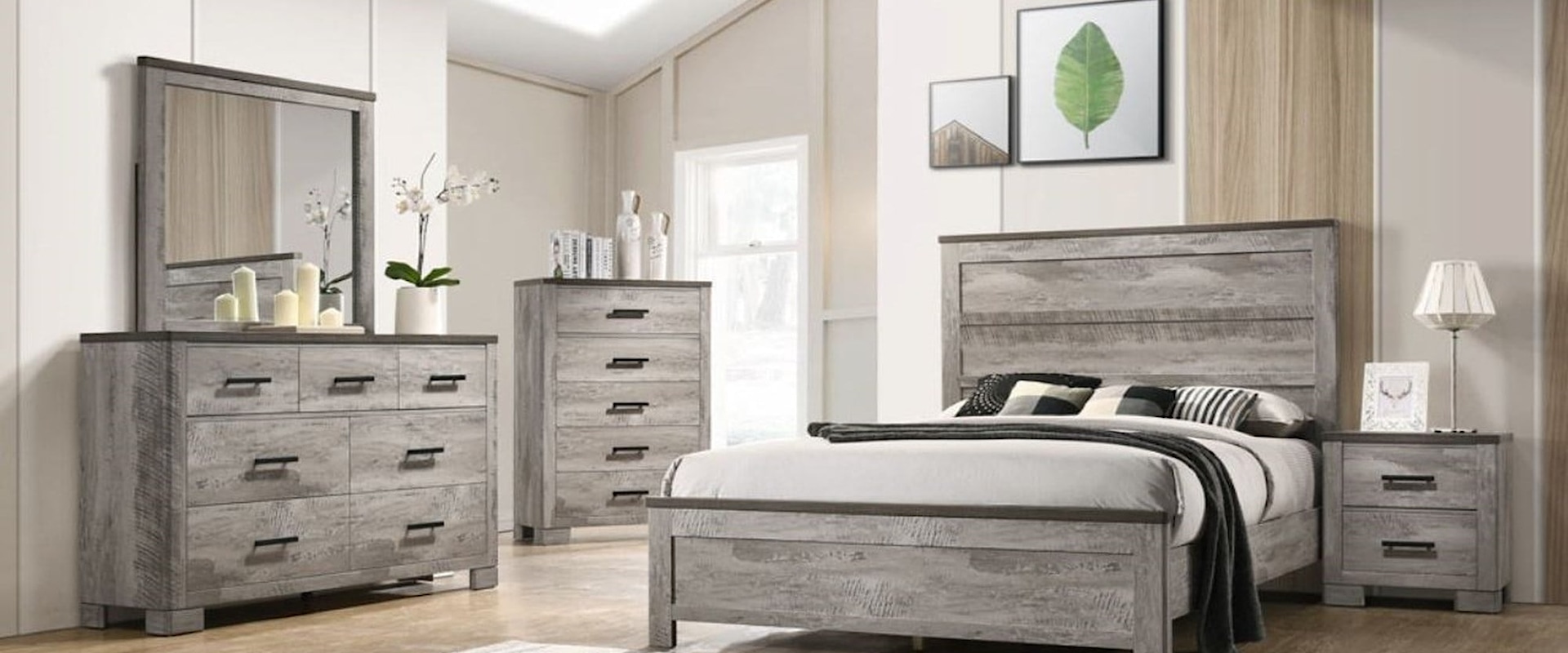 MACONS COVE 4 PIECE QUEEN BEDROOM | SET