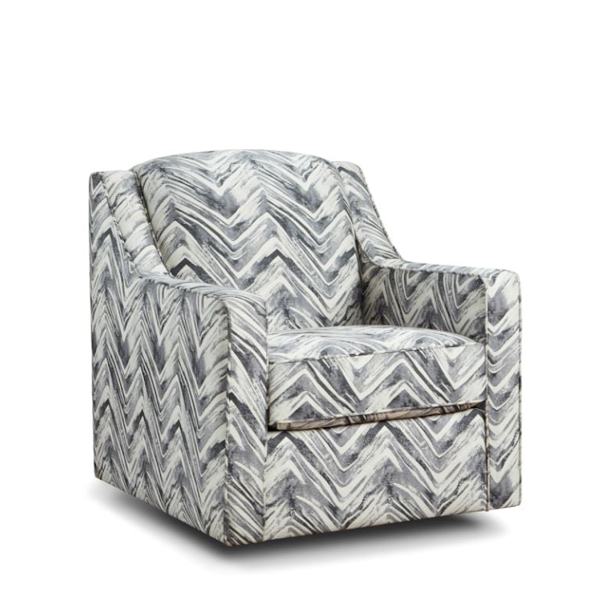 Washington Furniture Accent Chairs XANDER GRANITE SWIVEL CHAIR |