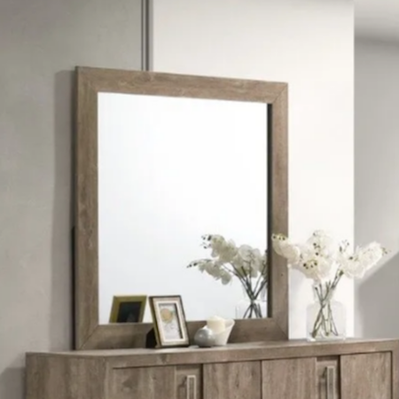 LARAMIE WHITE OAK MIRROR |