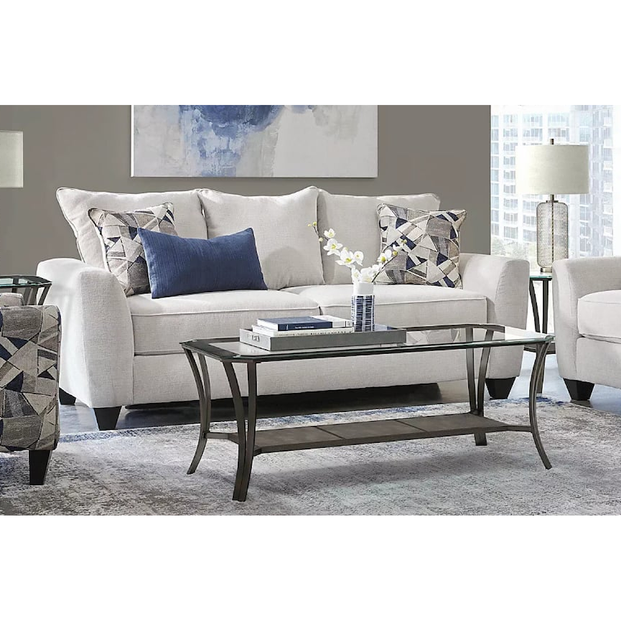 Albany Highlands HIGHLANDS CREAM SOFA |