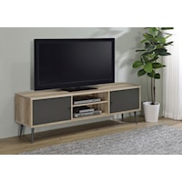 MID MODERN GREY 70" TV STAND | .