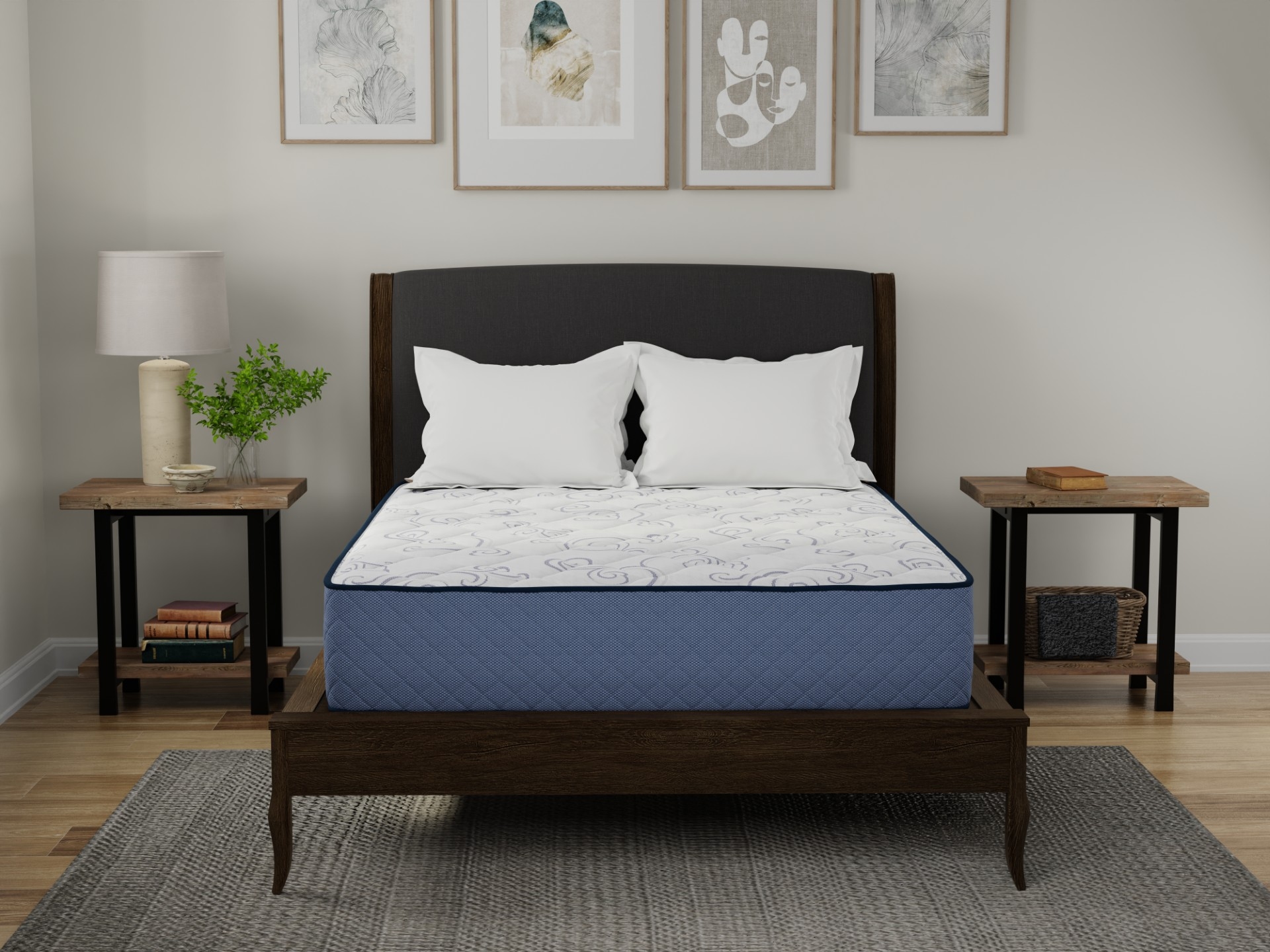 ENHANCE 13" POCKETED COIL QUEEN | HYBRID MAT