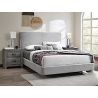 VANA GREY QUEEN FLOATING BED |