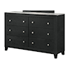 Crown Mark Kaden KADEN BLACK DRESSER |