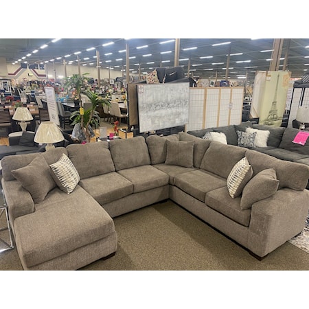 PEWTER 2 PIECE CHASIE SECTIONAL |