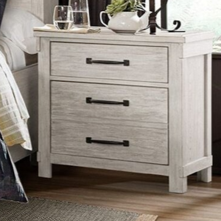 YELLOWSTONE WHITE 4 PC QUEEN | BEDROOM SET