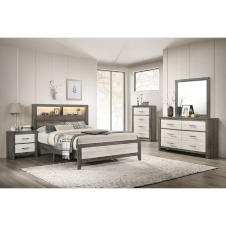 KADEN GREY 4 PIECE KING BEDROOM | SET