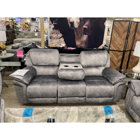 MANTA GREY RECLINING SOFA |