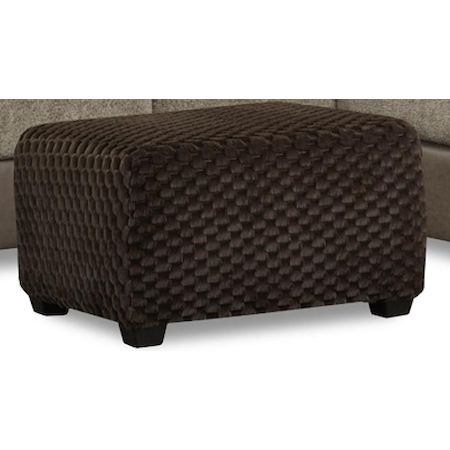 BLANTON CHOCOLATE OTTOMAN |