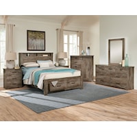 CLOVER 4 PC QUEEN BEDROOM SET |