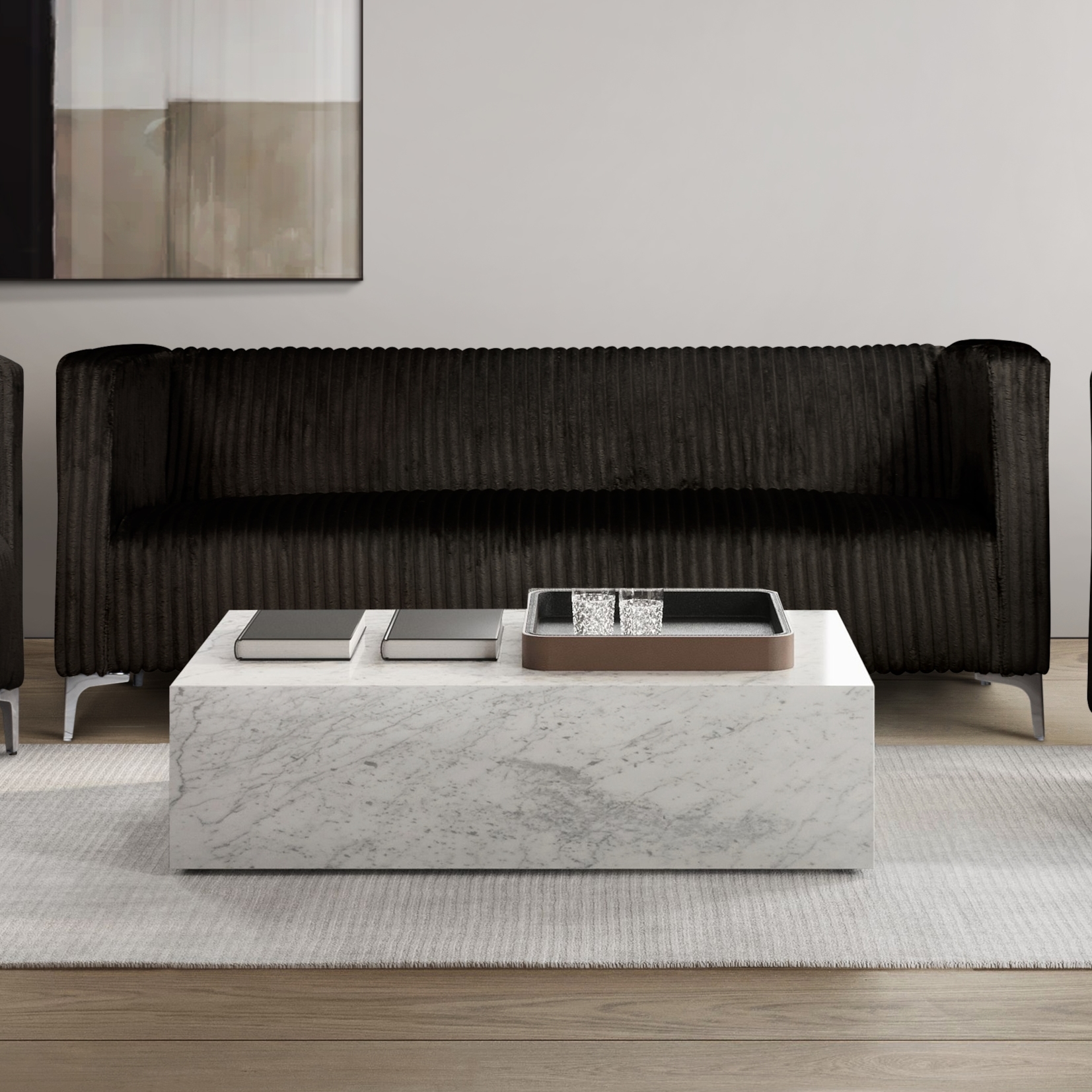 AUSTIN CHOCOLATE SOFA &amp; LOVESEAT |