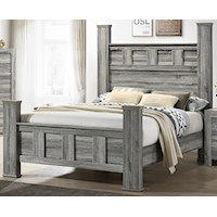 NICOLAS GREY QUEEN BED |