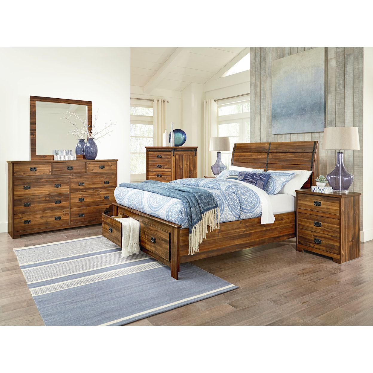 Perdue Rustic Charm RUSTIC CHARM KING BED |