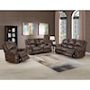 Steve Silver Navajo NAVAJO DOUBLE RECLINING SOFA & | LOVESEAT