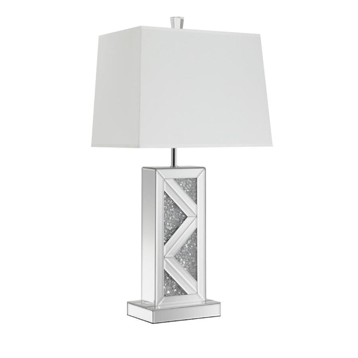 Coaster Glam SILVER TABLE LAMP |