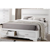 Coaster Miranda MIRANDA WHITE QUEEN 4 PIECE BEDROOM | SET