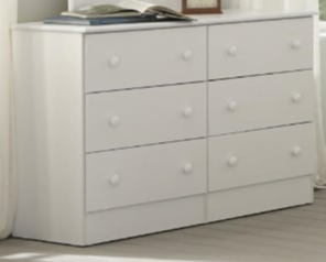 Sawyer Bedroom 11404 SAWYER WHITE 4 PIECE TWIN BEDROOM SET 7 Day