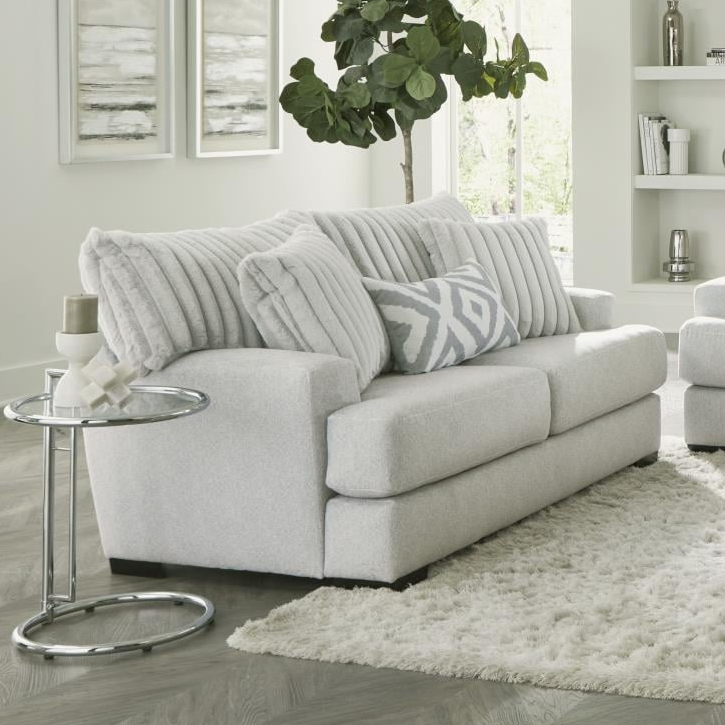 CLARISSA SILVER SOFA AND LOVESEAT |