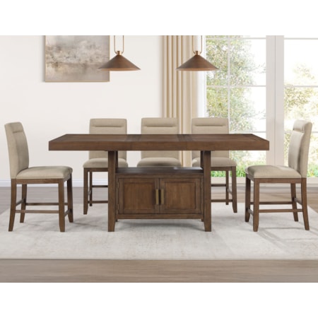 GARDNER BROWN 7 PIECE PUB SET | *