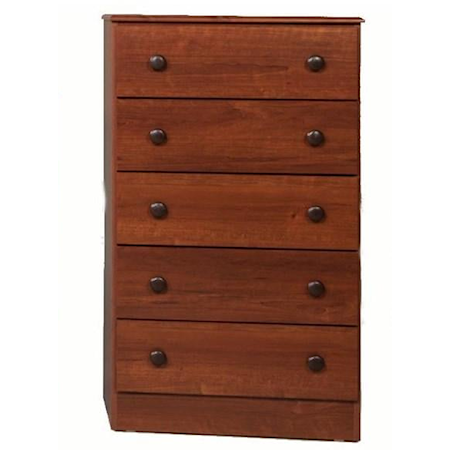 CHERRY 5 DRAWER  CHEST |