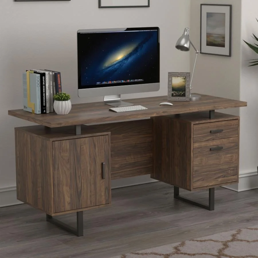 Desks 66953 GLENDALE RUSTIC DESK | | 7 Day Furniture | Desk - Table Desks