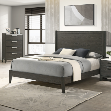 MIRI GREY QUEEN BED |