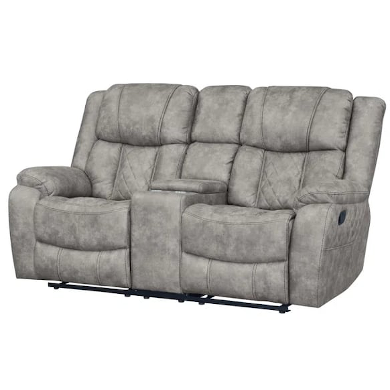 Standard Furniture Luxor Pewter LUXOR PEWTER RECLINING SOFA & | LOVESEAT