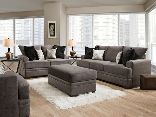 ALEJ GRAPHITE SOFA & LOVESEAT |