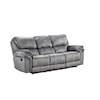 Nexoes Manta Grey MANTA GREY RECLINING SOFA |