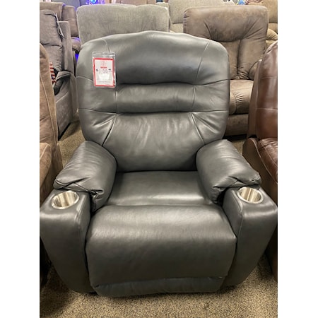 CUP HOLDER GRAPHITE LEATHER | RECLINER