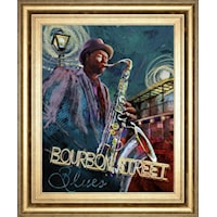 JAZZ STREET 22X26 WALL ART |