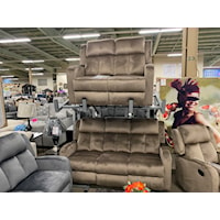 PACIFICO CHOCOLATE RECLINING SOFA & | LOVESEAT