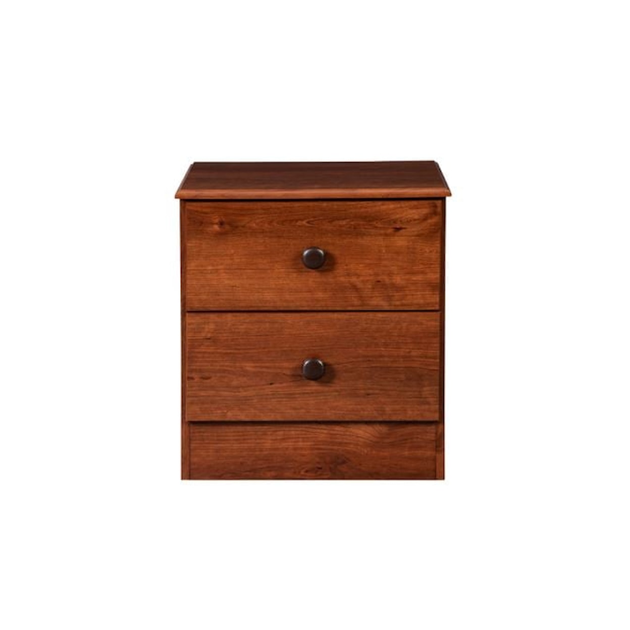 Kith Furniture Nightstands CHERRY 2 DRAWER NIGHTSTAND |