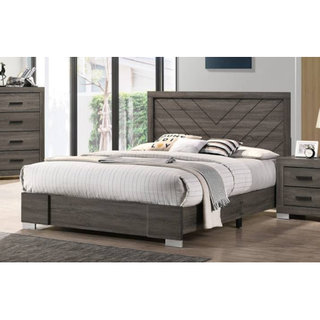 EMMITT GREY 4 PC BEDROOM SET |