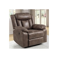 STEWART BROWN RECLINER |