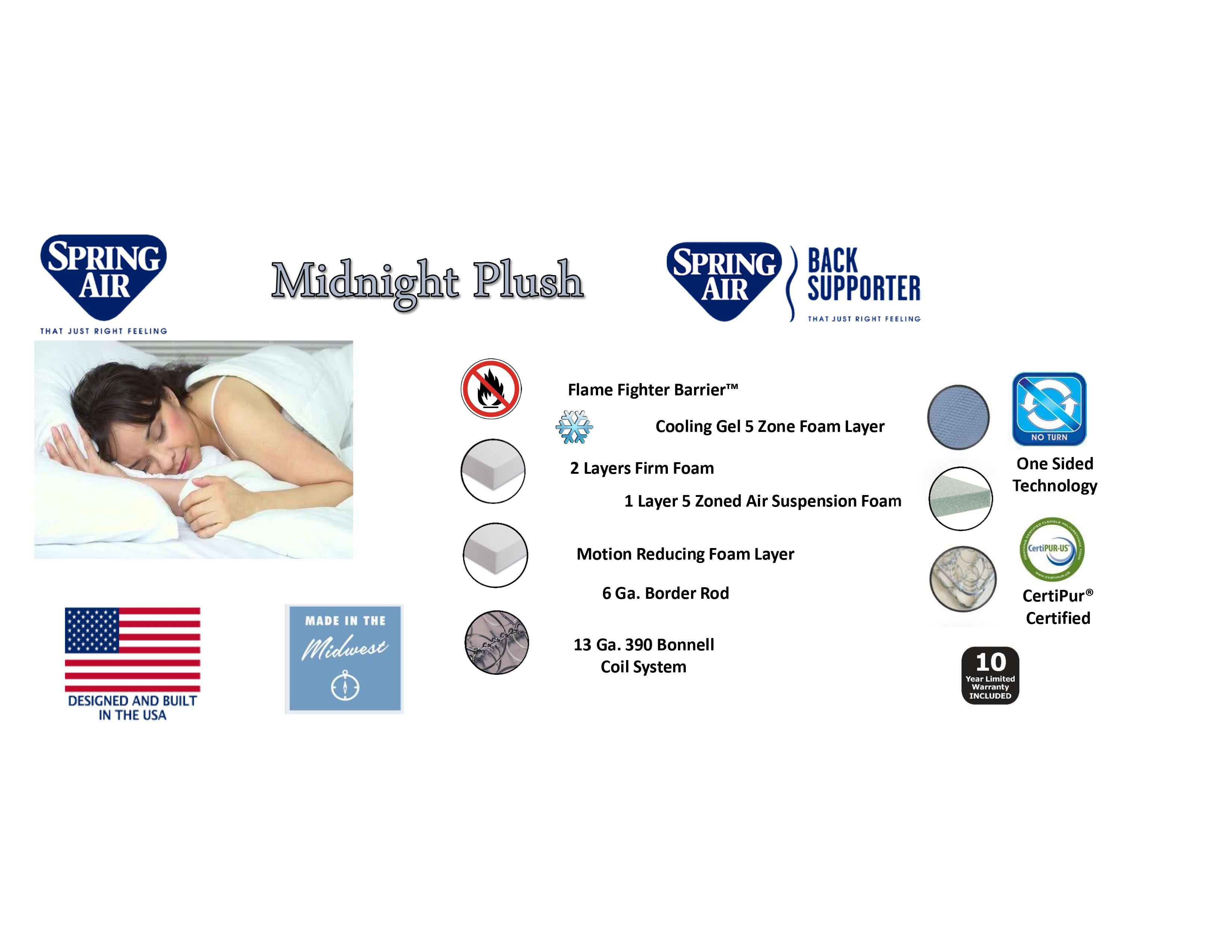 SLEEPY TIME PLUSH QUEEN MATTRESS | .