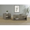 Coaster Grey W/ Black Handle GREY WITH BLACK HANDLES COFFEE | TABLE